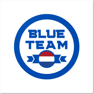 Cybersecurity Blue Team Netherlands Gamification Badge CTF Posters and Art